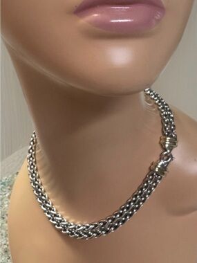 Davud Yurman double wheat Sterling & 585 14kt excellent shape